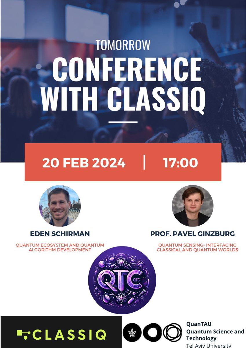 Poster — Conference with Classiq