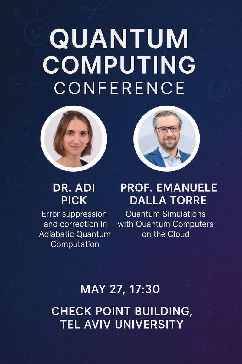 Poster — Quantum Computing Conference