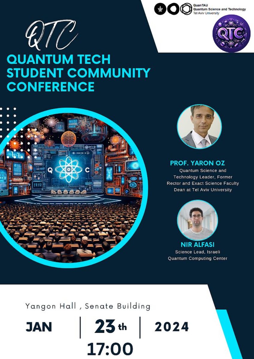 Poster — Quantum Tech Student Community Conference