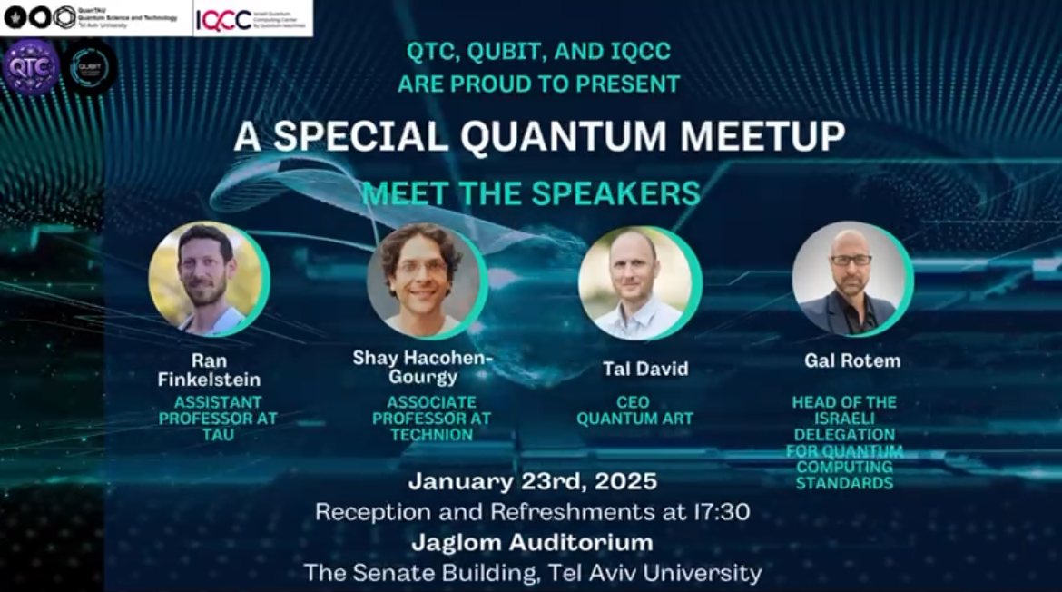 Poster — A Special Quantum Meetup